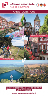 Carte touristique du Grand Pays de Colmar